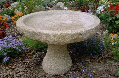 granite bird baths central maine